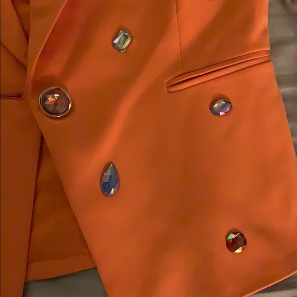 Orange Blazer - Picture 2 of 3